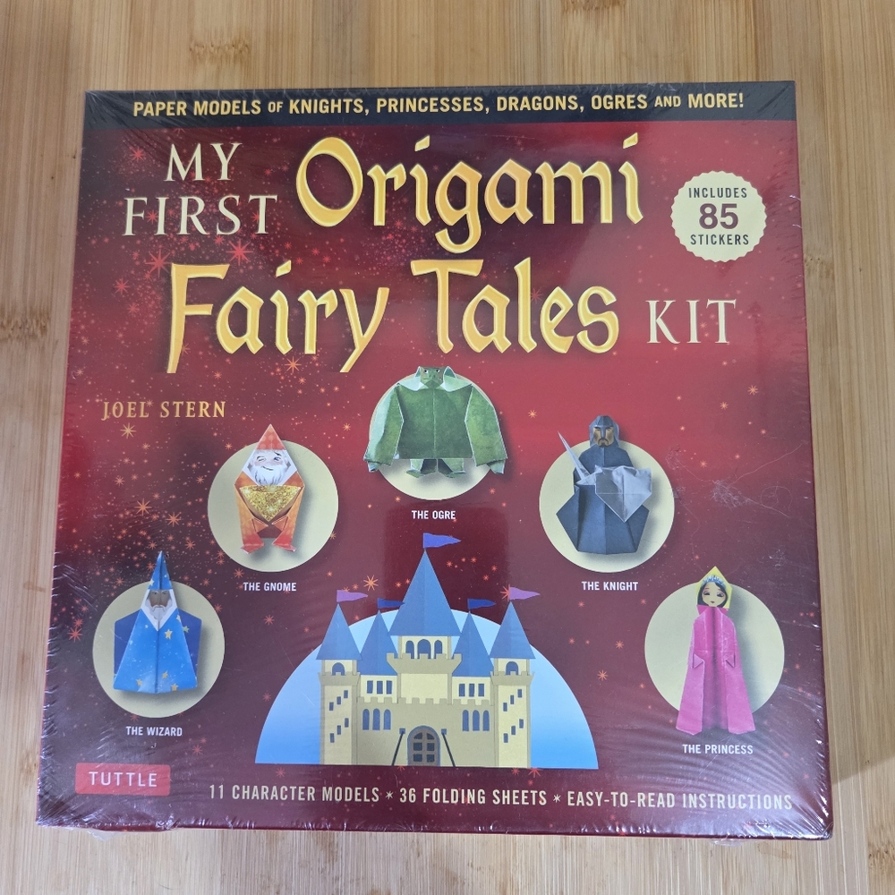 My First Origami Fairy Tales Kit - Red